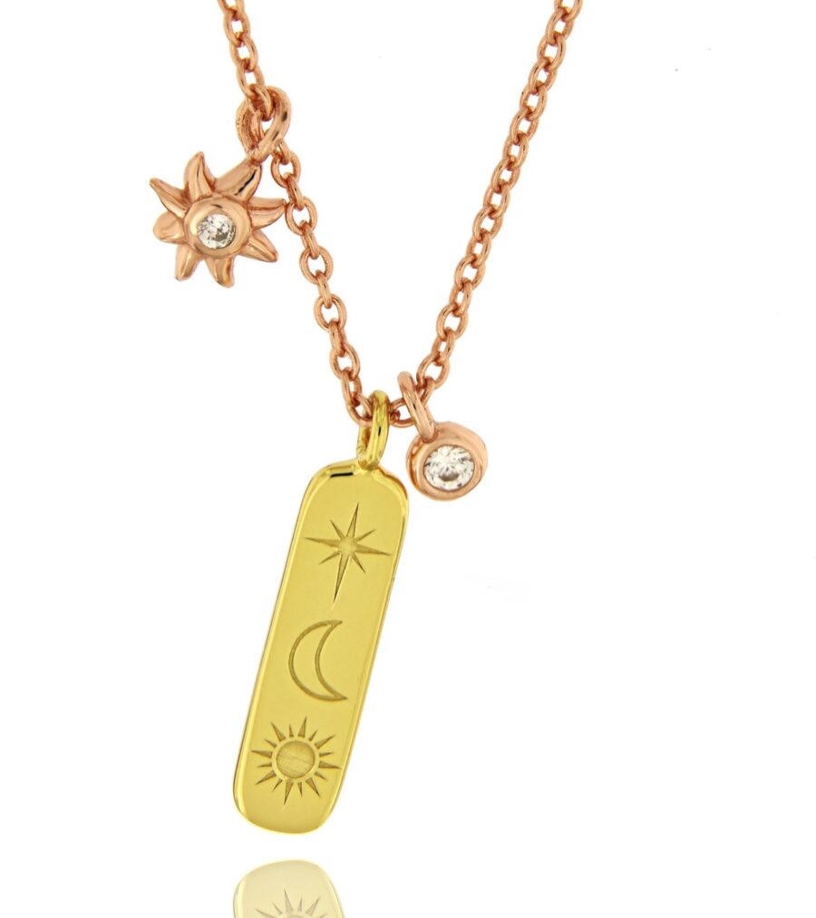 Collar de plata Astral