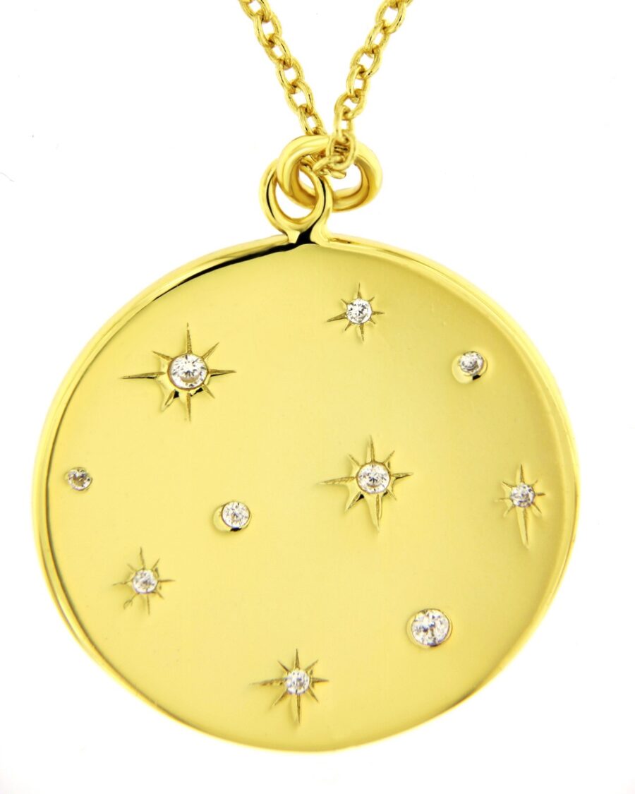 Collar de plata Starry Sky