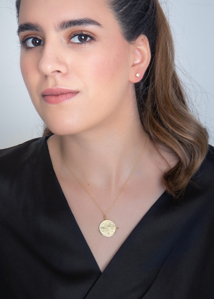 Collar de plata Starry Sky - Imagen 3