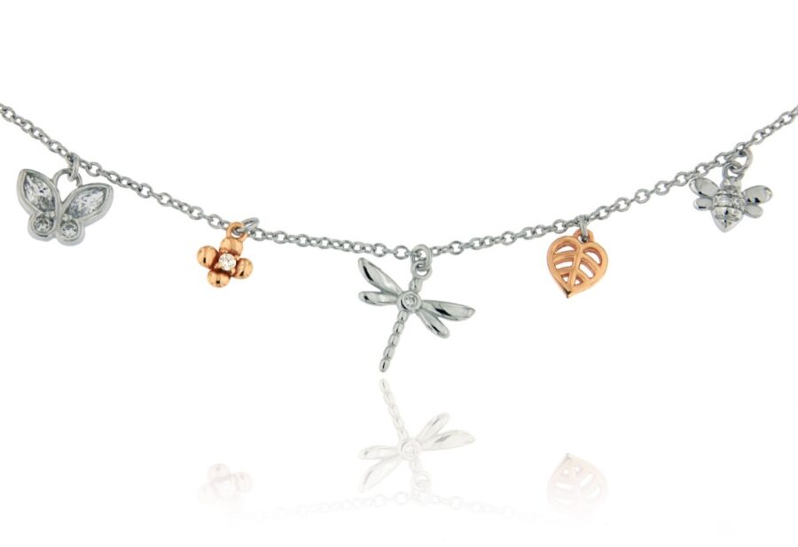 Pulsera de plata Fly Libelle