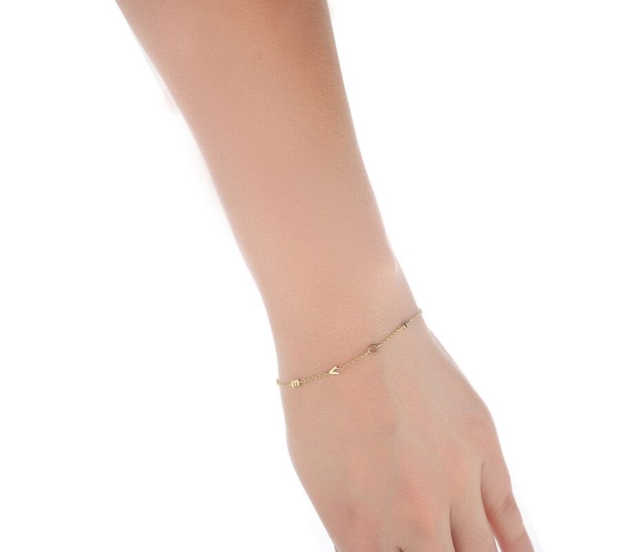 Pulsera de plata LOVE - Imagen 3