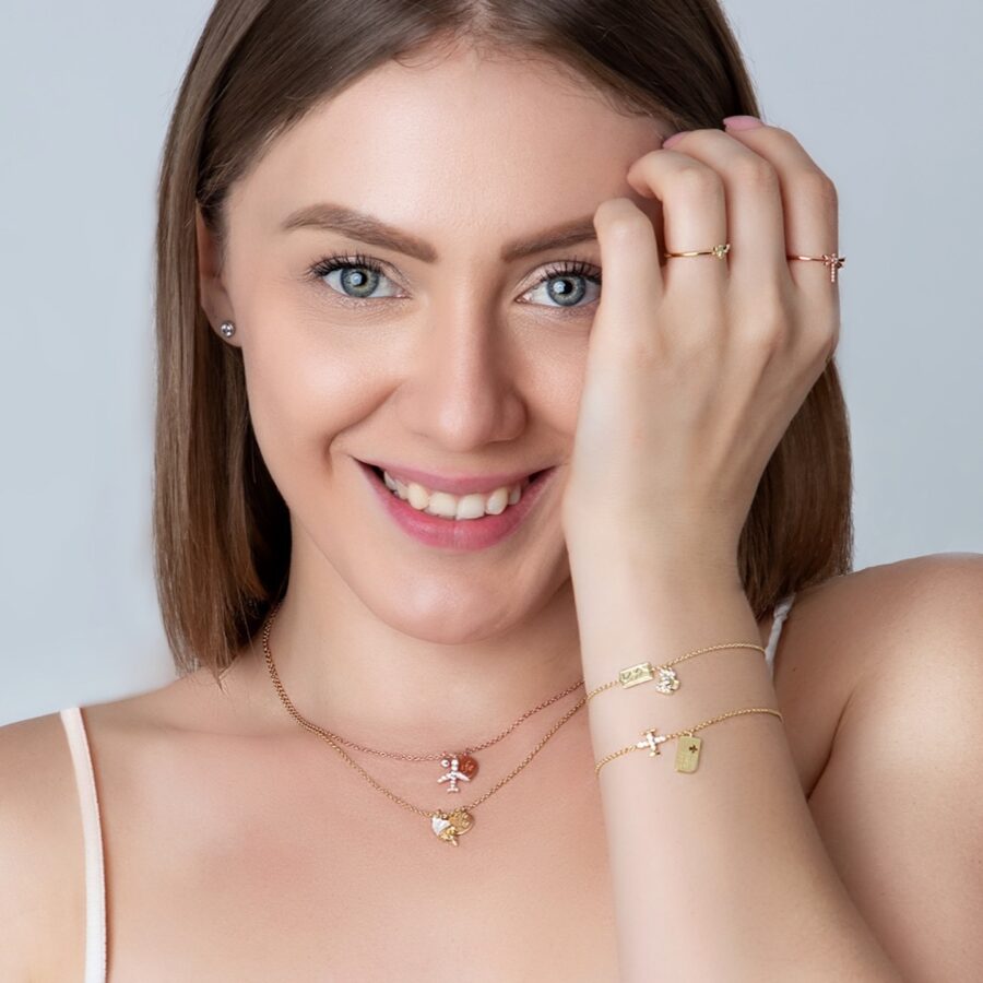 Pulsera de plata Travel Lovers - Imagen 2