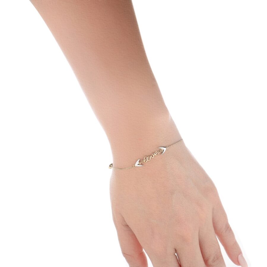 Pulsera de oro Love - Imagen 2