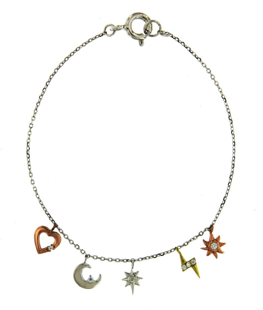 Pulsera de plata Cosmos