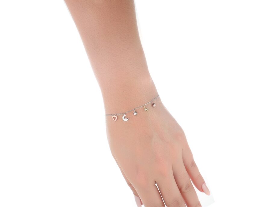 Pulsera de plata Cosmos - Imagen 2