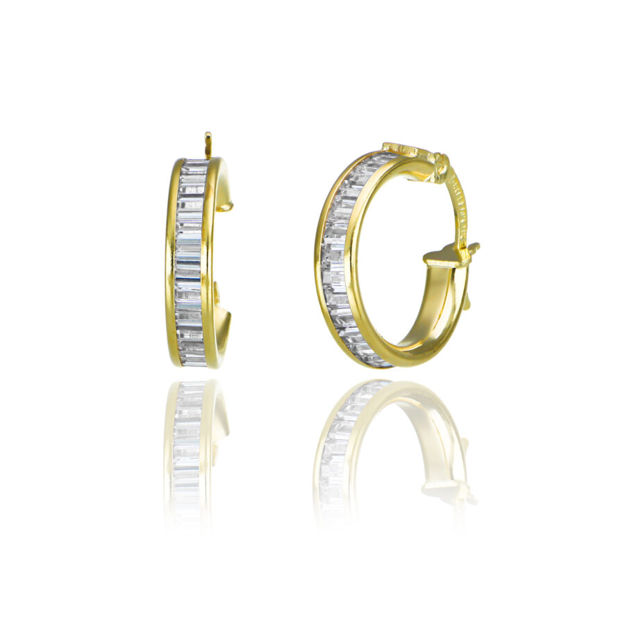 Aretes Arracadas de Oro Essentials