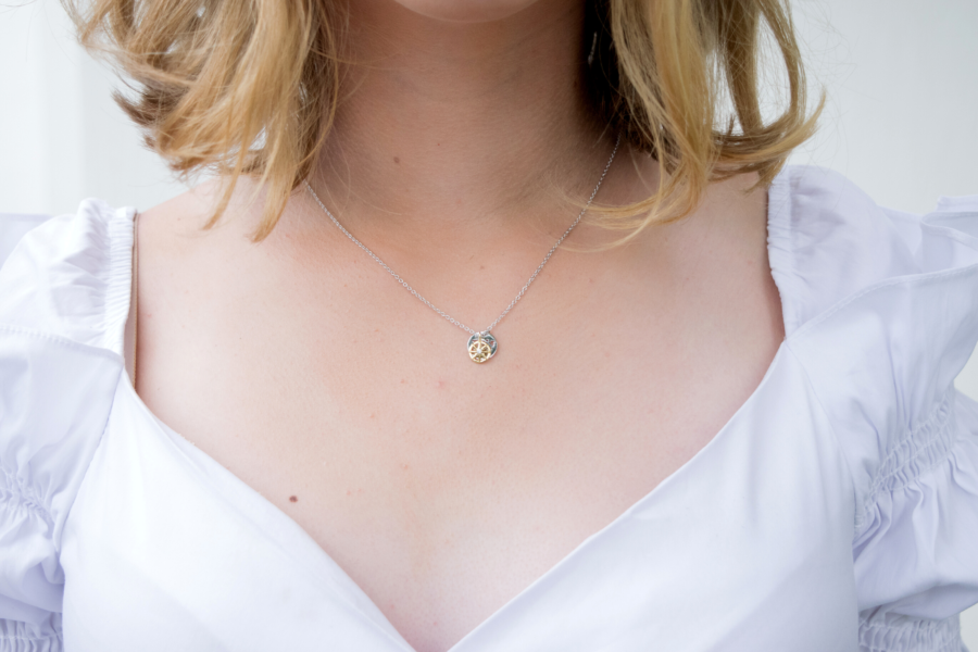 Collar de plata Love the World - Imagen 2